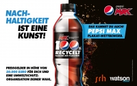 Mit der Marke Pepsi MAX ruft PepsiCo einen Wettbewerb zur kreativen Auseinandersetzung mit dem Thema nachhaltige Verpackungen ins Leben - Quelle: PepsiCo Deutschland GmbH